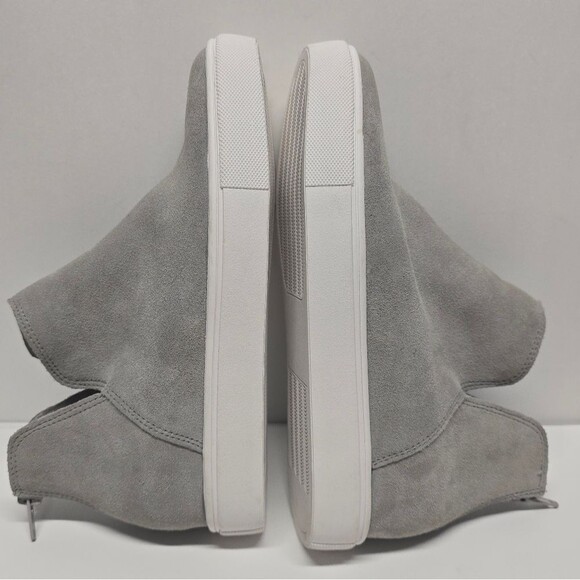 Steve Madden Gray Suede Claud Ankle Wedge Sneaker Shoes Boots Women's 7 - Picture 5 of 8